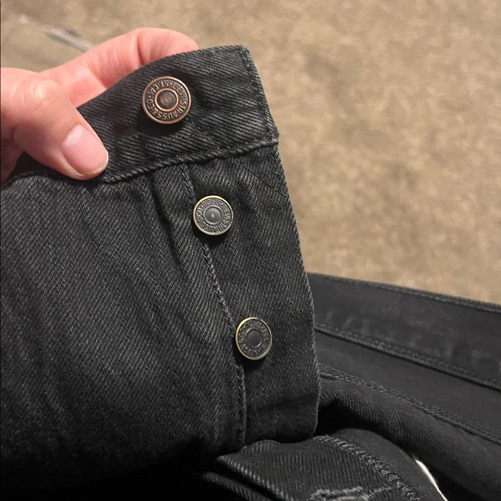 Levi’s mens 501 button fly jeans